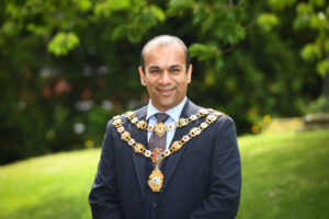 Royal Sutton Coldfield Town Council Mayor, Cllr Nitish Raut